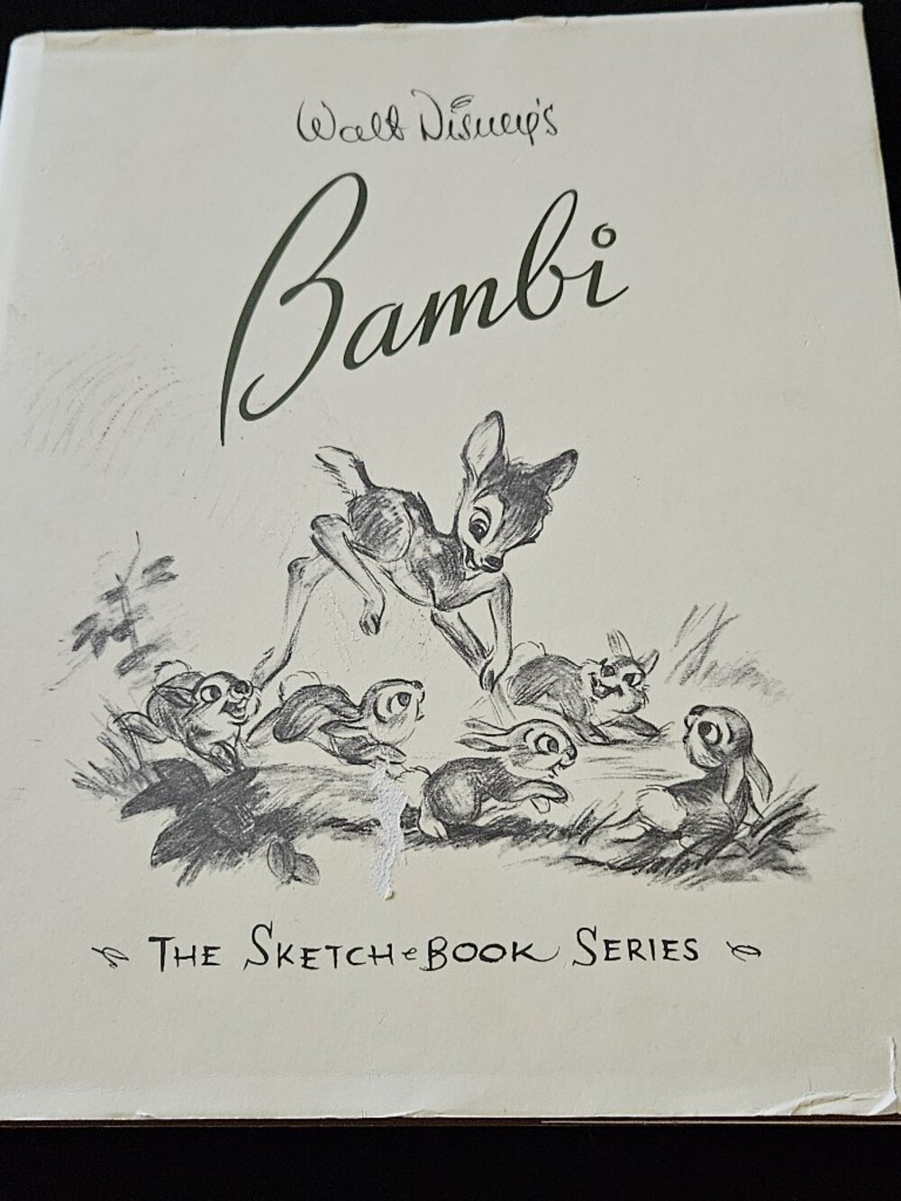 Walt Disney's  'The Sketch Book Series'  BAMBI